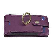 Load image into Gallery viewer, BFK03 Metal Ring Card Bag Mobile Phone Back Sticker