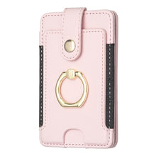 Load image into Gallery viewer, BFK03 Metal Ring Card Bag Mobile Phone Back Sticker