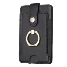 Load image into Gallery viewer, BFK03 Metal Ring Card Bag Mobile Phone Back Sticker