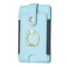 Load image into Gallery viewer, BFK03 Metal Ring Card Bag Mobile Phone Back Sticker