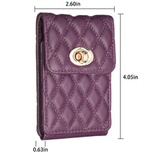 Load image into Gallery viewer, BFK07 Metal Buckle Vertical Card Bag Mobile Phone Back Sticker