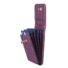 Load image into Gallery viewer, BFK07 Metal Buckle Vertical Card Bag Mobile Phone Back Sticker