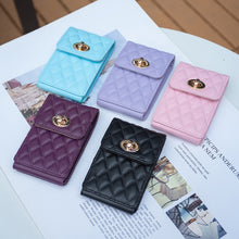 Load image into Gallery viewer, BFK07 Metal Buckle Vertical Card Bag Mobile Phone Back Sticker
