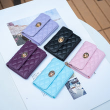 Load image into Gallery viewer, BFK09 Metal Buckle Horizontal Card Bag Mobile Phone Back Sticker