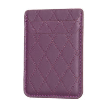 Load image into Gallery viewer, BFK11 Diamond Lattice Card Bag Mobile Phone Back Sticker