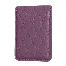 BFK11 Diamond Lattice Card Bag Mobile Phone Back Sticker