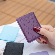 Load image into Gallery viewer, BFK11 Diamond Lattice Card Bag Mobile Phone Back Sticker