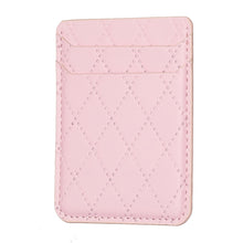 Load image into Gallery viewer, BFK11 Diamond Lattice Card Bag Mobile Phone Back Sticker