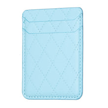 Load image into Gallery viewer, BFK11 Diamond Lattice Card Bag Mobile Phone Back Sticker