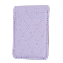 Load image into Gallery viewer, BFK11 Diamond Lattice Card Bag Mobile Phone Back Sticker
