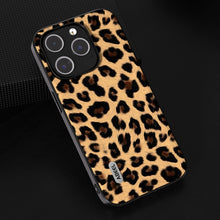 Load image into Gallery viewer, ABEEL Black Edge Leopard Phone Case, For iPhone 15 Pro Max, For iPhone 15 Pro, For iPhone 15 Plus, For iPhone 15, For iPhone 14 Plus, For iPhone 14, For iPhone 14 Pro, For iPhone 14 Pro Max