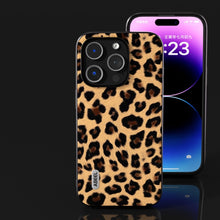Load image into Gallery viewer, ABEEL Black Edge Leopard Phone Case, For iPhone 15 Pro Max, For iPhone 15 Pro, For iPhone 15 Plus, For iPhone 15, For iPhone 14 Plus, For iPhone 14, For iPhone 14 Pro, For iPhone 14 Pro Max