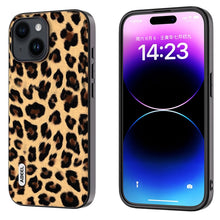 Load image into Gallery viewer, ABEEL Black Edge Leopard Phone Case, For iPhone 15 Pro Max, For iPhone 15 Pro, For iPhone 15 Plus, For iPhone 15, For iPhone 14 Plus, For iPhone 14, For iPhone 14 Pro, For iPhone 14 Pro Max