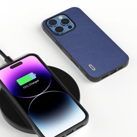 ABEEL Black Edge Genuine Leather Mino Phone Case, For iPhone 16 Pro Max, For iPhone 16 Pro, For iPhone 16 Plus, For iPhone 16, For iPhone 15 Pro Max, For iPhone 15 Pro, For iPhone 15 Plus, For iPhone 15, For iPhone 14 Plus, For iPhone 14               ...