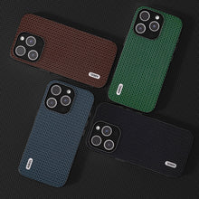 Load image into Gallery viewer, ABEEL Genuine Leather Luxury Black Edge Phone Case, For iPhone 15 Pro Max, For iPhone 15 Pro, For iPhone 15 Plus, For iPhone 15, For iPhone 14 Plus, For iPhone 14, For iPhone 14 Pro, For iPhone 14 Pro Max
