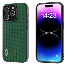 Load image into Gallery viewer, ABEEL Genuine Leather Luxury Black Edge Phone Case, For iPhone 15 Pro Max, For iPhone 15 Pro, For iPhone 15 Plus, For iPhone 15, For iPhone 14 Plus, For iPhone 14, For iPhone 14 Pro, For iPhone 14 Pro Max