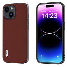 Load image into Gallery viewer, ABEEL Genuine Leather Silky Soft Black Edge Phone Case, For iPhone 15 Pro Max, For iPhone 15 Pro, For iPhone 15 Plus, For iPhone 15, For iPhone 14 Plus, For iPhone 14, For iPhone 14 Pro, For iPhone 14 Pro Max