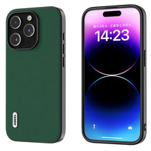 Load image into Gallery viewer, ABEEL Genuine Leather Silky Soft Black Edge Phone Case, For iPhone 15 Pro Max, For iPhone 15 Pro, For iPhone 15 Plus, For iPhone 15, For iPhone 14 Plus, For iPhone 14, For iPhone 14 Pro, For iPhone 14 Pro Max