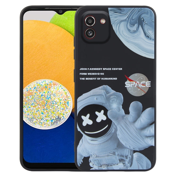 Martian Astronaut Pattern Shockproof Phone Case, For Samsung Galaxy A23 5G / 4G, For Samsung Galaxy A12 / M12 / F12, For Samsung Galaxy M23 5G / F23 5G, For Samsung Galaxy A53 5G, For Samsung Galaxy A73 5G, For Samsung Galaxy A33 5G                    ...