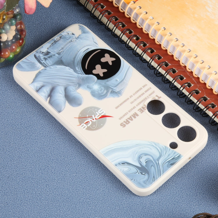 Martian Astronaut Pattern Shockproof Phone Case, For Samsung Galaxy A21s / A21, For Samsung Galaxy S20 Ultra 5G / 4G, For Samsung Galaxy S20+ 5G / 4G, For Samsung Galaxy S20 5G / 4G, For Samsung Galaxy A91, For Samsung Galaxy A81, For Samsung Galaxy A7...