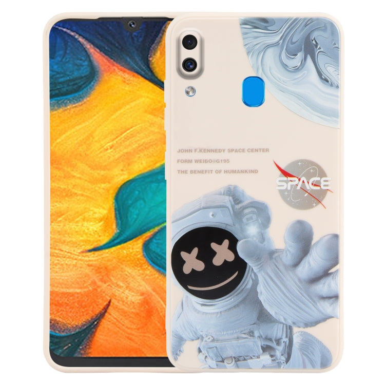 Martian Astronaut Pattern Shockproof Phone Case, For Samsung Galaxy A21s / A21, For Samsung Galaxy S20 Ultra 5G / 4G, For Samsung Galaxy S20+ 5G / 4G, For Samsung Galaxy S20 5G / 4G, For Samsung Galaxy A91, For Samsung Galaxy A81, For Samsung Galaxy A7...