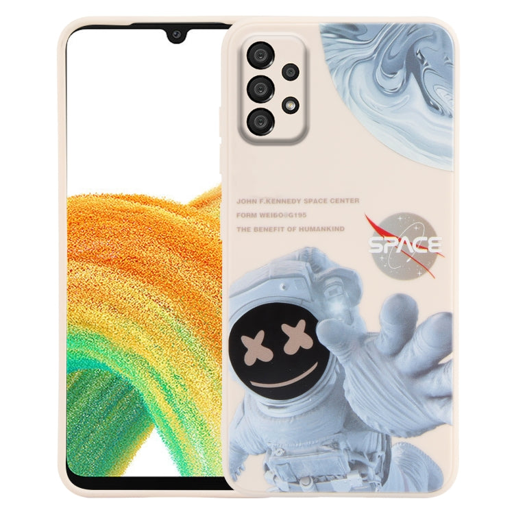 Martian Astronaut Pattern Shockproof Phone Case, For Samsung Galaxy A23 5G / 4G, For Samsung Galaxy A12 / M12 / F12, For Samsung Galaxy M23 5G / F23 5G, For Samsung Galaxy A53 5G, For Samsung Galaxy A73 5G, For Samsung Galaxy A33 5G                    ...