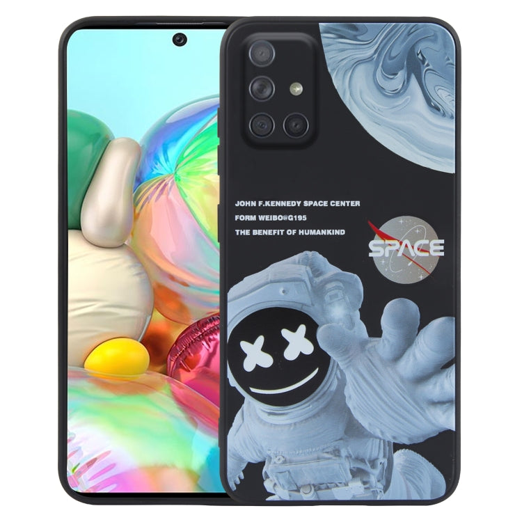 Martian Astronaut Pattern Shockproof Phone Case, For Samsung Galaxy A21s / A21, For Samsung Galaxy S20 Ultra 5G / 4G, For Samsung Galaxy S20+ 5G / 4G, For Samsung Galaxy S20 5G / 4G, For Samsung Galaxy A91, For Samsung Galaxy A81, For Samsung Galaxy A7...
