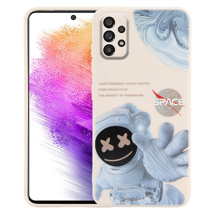 Martian Astronaut Pattern Shockproof Phone Case, For Samsung Galaxy A23 5G / 4G, For Samsung Galaxy A12 / M12 / F12, For Samsung Galaxy M23 5G / F23 5G, For Samsung Galaxy A53 5G, For Samsung Galaxy A73 5G, For Samsung Galaxy A33 5G                    ...