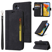 Load image into Gallery viewer, BETOPNICE Dual-side Buckle Leather Phone Case, For Samsung Galaxy M14 5G / F14 5G / 4G, For Samsung Galaxy A55, For Samsung Galaxy A35 5G, For Samsung Galaxy S24 Ultra, For Samsung Galaxy S24+, For Samsung Galaxy S24, For Samsung Galaxy A15            ...