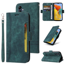 Load image into Gallery viewer, BETOPNICE Dual-side Buckle Leather Phone Case, For Samsung Galaxy M14 5G / F14 5G / 4G, For Samsung Galaxy A55, For Samsung Galaxy A35 5G, For Samsung Galaxy S24 Ultra, For Samsung Galaxy S24+, For Samsung Galaxy S24, For Samsung Galaxy A15            ...