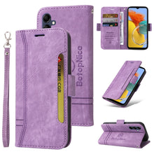 Load image into Gallery viewer, BETOPNICE Dual-side Buckle Leather Phone Case, For Samsung Galaxy M14 5G / F14 5G / 4G, For Samsung Galaxy A55, For Samsung Galaxy A35 5G, For Samsung Galaxy S24 Ultra, For Samsung Galaxy S24+, For Samsung Galaxy S24, For Samsung Galaxy A15            ...