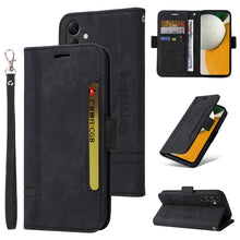 Load image into Gallery viewer, BETOPNICE Dual-side Buckle Leather Phone Case, For Samsung Galaxy M14 5G / F14 5G / 4G, For Samsung Galaxy A55, For Samsung Galaxy A35 5G, For Samsung Galaxy S24 Ultra, For Samsung Galaxy S24+, For Samsung Galaxy S24, For Samsung Galaxy A15            ...
