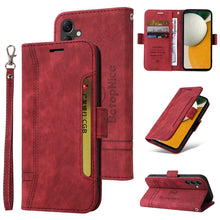 Load image into Gallery viewer, BETOPNICE Dual-side Buckle Leather Phone Case, For Samsung Galaxy M14 5G / F14 5G / 4G, For Samsung Galaxy A55, For Samsung Galaxy A35 5G, For Samsung Galaxy S24 Ultra, For Samsung Galaxy S24+, For Samsung Galaxy S24, For Samsung Galaxy A15            ...