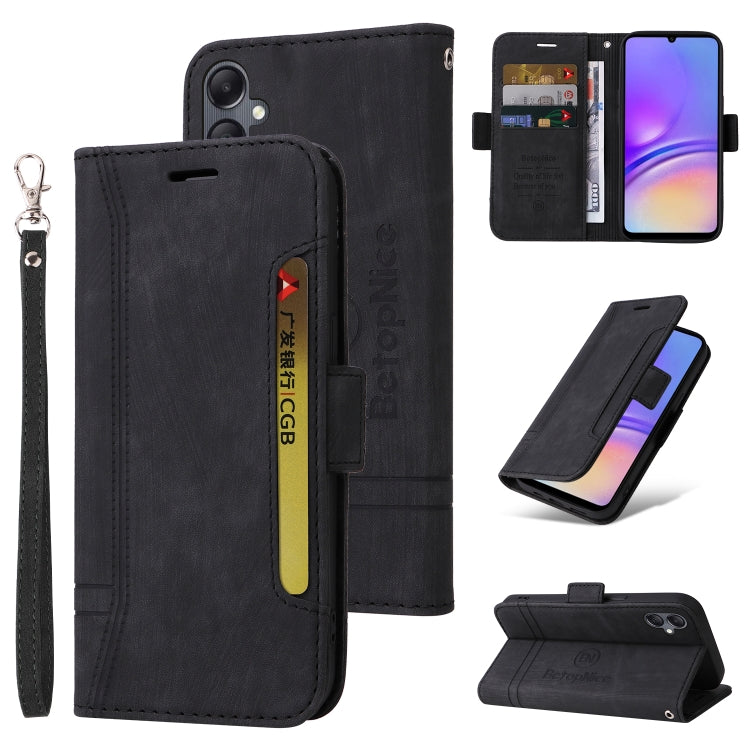 BETOPNICE Dual-side Buckle Leather Phone Case, For Samsung Galaxy M14 5G / F14 5G / 4G, For Samsung Galaxy A55, For Samsung Galaxy A35 5G, For Samsung Galaxy S24 Ultra, For Samsung Galaxy S24+, For Samsung Galaxy S24, For Samsung Galaxy A15            ...