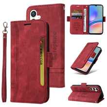 Load image into Gallery viewer, BETOPNICE Dual-side Buckle Leather Phone Case, For Samsung Galaxy M14 5G / F14 5G / 4G, For Samsung Galaxy A55, For Samsung Galaxy A35 5G, For Samsung Galaxy S24 Ultra, For Samsung Galaxy S24+, For Samsung Galaxy S24, For Samsung Galaxy A15            ...