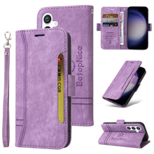 Load image into Gallery viewer, BETOPNICE Dual-side Buckle Leather Phone Case, For Samsung Galaxy M14 5G / F14 5G / 4G, For Samsung Galaxy A55, For Samsung Galaxy A35 5G, For Samsung Galaxy S24 Ultra, For Samsung Galaxy S24+, For Samsung Galaxy S24, For Samsung Galaxy A15            ...
