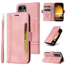 Load image into Gallery viewer, BETOPNICE Dual-side Buckle Leather Phone Case, For Samsung Galaxy M14 5G / F14 5G / 4G, For Samsung Galaxy A55, For Samsung Galaxy A35 5G, For Samsung Galaxy S24 Ultra, For Samsung Galaxy S24+, For Samsung Galaxy S24, For Samsung Galaxy A15            ...