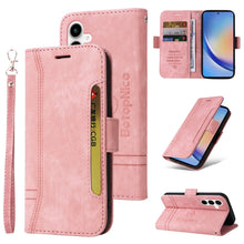Load image into Gallery viewer, BETOPNICE Dual-side Buckle Leather Phone Case, For Samsung Galaxy M14 5G / F14 5G / 4G, For Samsung Galaxy A55, For Samsung Galaxy A35 5G, For Samsung Galaxy S24 Ultra, For Samsung Galaxy S24+, For Samsung Galaxy S24, For Samsung Galaxy A15            ...