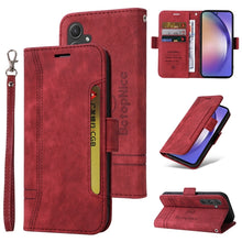 Load image into Gallery viewer, BETOPNICE Dual-side Buckle Leather Phone Case, For Samsung Galaxy M14 5G / F14 5G / 4G, For Samsung Galaxy A55, For Samsung Galaxy A35 5G, For Samsung Galaxy S24 Ultra, For Samsung Galaxy S24+, For Samsung Galaxy S24, For Samsung Galaxy A15            ...
