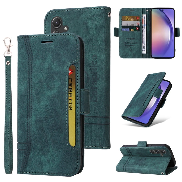 BETOPNICE Dual-side Buckle Leather Phone Case, For Samsung Galaxy M14 5G / F14 5G / 4G, For Samsung Galaxy A55, For Samsung Galaxy A35 5G, For Samsung Galaxy S24 Ultra, For Samsung Galaxy S24+, For Samsung Galaxy S24, For Samsung Galaxy A15            ...