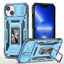 Load image into Gallery viewer, Armor PC + TPU Camera Shield Phone Case, For iPhone 16 Pro, For iPhone 16 Plus, For iPhone 16, For iPhone 15 Pro Max, For iPhone 15 Pro, For iPhone 15 Plus