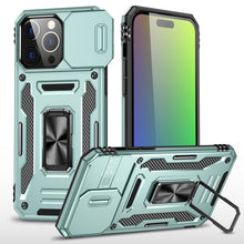 Load image into Gallery viewer, Armor PC + TPU Camera Shield Phone Case, For iPhone 17e / 16e, For iPhone 17 Pro Max, For iPhone 17 Pro, For iPhone 17, For iPhone Air, For iPhone 16 Pro Max
