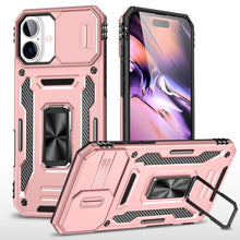Load image into Gallery viewer, Armor PC + TPU Camera Shield Phone Case, For iPhone 16 Pro, For iPhone 16 Plus, For iPhone 16, For iPhone 15 Pro Max, For iPhone 15 Pro, For iPhone 15 Plus