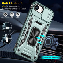 Load image into Gallery viewer, Armor PC + TPU Camera Shield Phone Case, For iPhone 17e / 16e, For iPhone 17 Pro Max, For iPhone 17 Pro, For iPhone 17, For iPhone Air, For iPhone 16 Pro Max