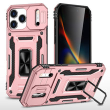 Load image into Gallery viewer, Armor PC + TPU Camera Shield Phone Case, For iPhone 17e / 16e, For iPhone 17 Pro Max, For iPhone 17 Pro, For iPhone 17, For iPhone Air, For iPhone 16 Pro Max