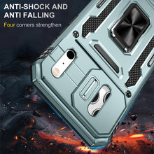Load image into Gallery viewer, Armor PC + TPU Camera Shield Phone Case, For iPhone 18 Pro / 17 Pro, For iPhone 18 Pro Max / 17 Pro Max, For iPhone 17e / 16e, For iPhone 17, For iPhone Air, For iPhone 16 Pro Max