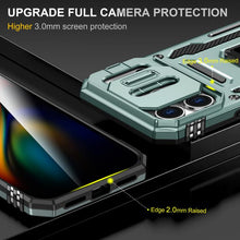 Load image into Gallery viewer, Armor PC + TPU Camera Shield Phone Case, For iPhone 18 Pro / 17 Pro, For iPhone 18 Pro Max / 17 Pro Max, For iPhone 17e / 16e, For iPhone 17, For iPhone Air, For iPhone 16 Pro Max