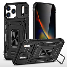 Load image into Gallery viewer, Armor PC + TPU Camera Shield Phone Case, For iPhone 17e / 16e, For iPhone 17 Pro Max, For iPhone 17 Pro, For iPhone 17, For iPhone Air, For iPhone 16 Pro Max