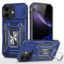 Load image into Gallery viewer, Armor PC + TPU Camera Shield Phone Case, For iPhone 17e / 16e, For iPhone 17 Pro Max, For iPhone 17 Pro, For iPhone 17, For iPhone Air, For iPhone 16 Pro Max