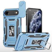 Load image into Gallery viewer, Armor PC + TPU Camera Shield Phone Case, For iPhone 17e / 16e, For iPhone 17 Pro Max, For iPhone 17 Pro, For iPhone 17, For iPhone Air, For iPhone 16 Pro Max